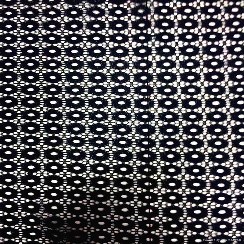 high quality elegant jacquard nylon stretch lace fabric 021 ZIYI