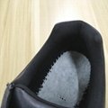 hand making black genuine leather upper anti-static safety shoes 5