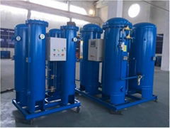 On-site skid-mounted psa oxygen generator