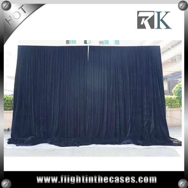 RK pipe and drape velvet curtain events pipe and drape on sale