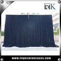 RK pipe and drape velvet curtain events