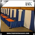 RK customized pipe and drape trade show booth exhibition booth on sale