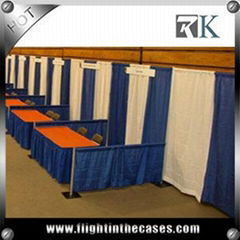 RK customized pipe and drape trade show booth exhibition booth on sale