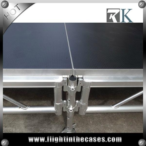 RK 2016 hot sale high quality aluminum adjustable portable stage 4