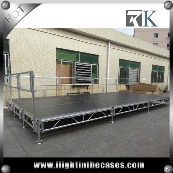 RK 2016 hot sale high quality aluminum adjustable portable stage 2