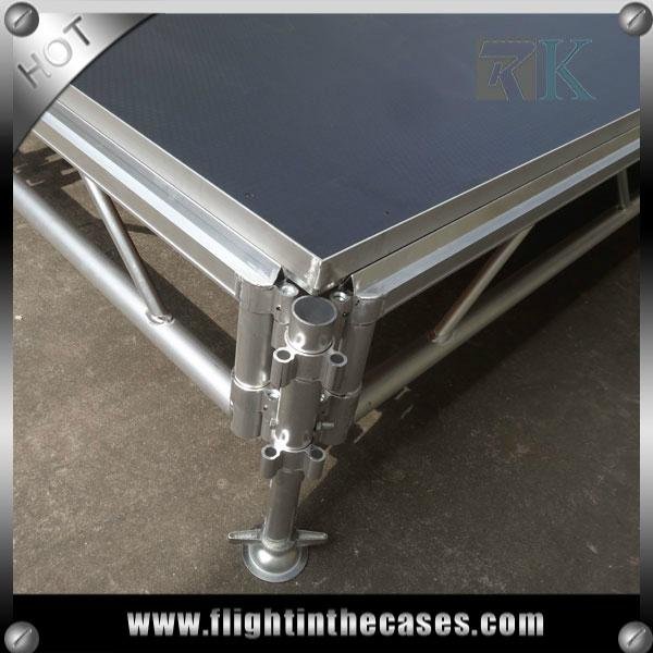 RK 2016 hot sale high quality aluminum adjustable portable stage 5