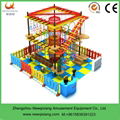 indoor play children rope course adventure 3