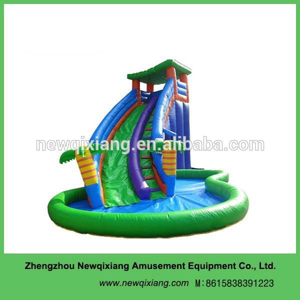 children water park inflatable slide