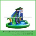 children water park inflatable slide