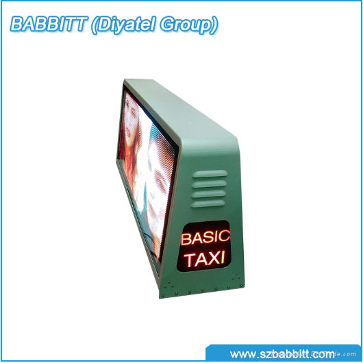 Model No. P5 Taxi Top LED Sign (view size 960*320mm)