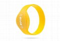 RFID oval silicone wristband