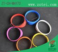 Half Round RFID Silicone Wristband 2