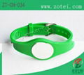 RFID Soft PVC wristband tag 2