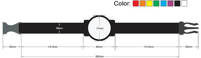 RFID nylon wrist band tag