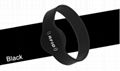 RFID round silicone wristband tag