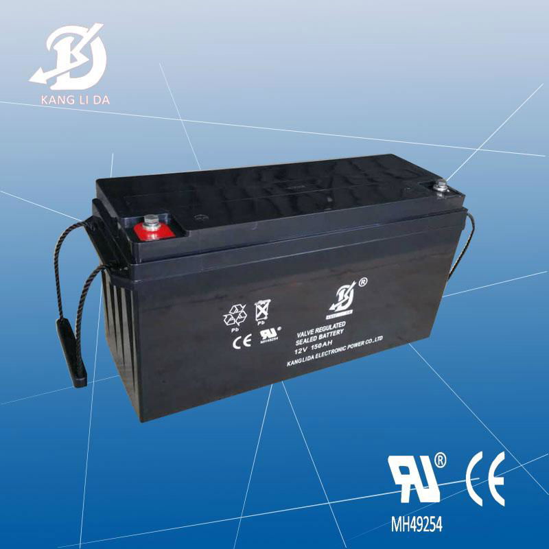 Kanglida 12V 150AH maintenance free solar battery 3