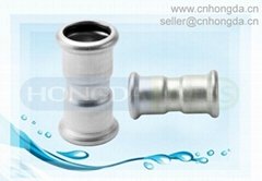Stainless Steel Press Fitting Equal Coupling