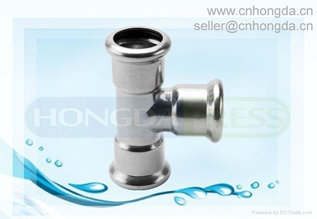 Stainless Steel Press Fitting Equal Coupling 5