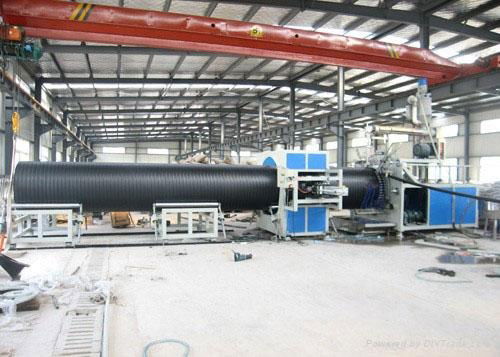 HDPE Hollowness Wall Spiral Pipe Extrusion Line-Spiral Pipe Extrusion Line 5