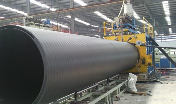 HDPE Hollowness Wall Spiral Pipe Extrusion Line-Spiral Pipe Extrusion Line 4