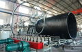 plastic pipe extrusion line, spiral pipe extrusion line,spiral pipe machinery