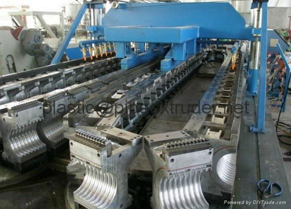  HDPE/PP Double Wall Corrugated Pipe Extrusion Line- Corrugated Pipe Extrusion   2