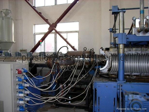  HDPE/PP Double Wall Corrugated Pipe Extrusion Line- Corrugated Pipe Extrusion   3