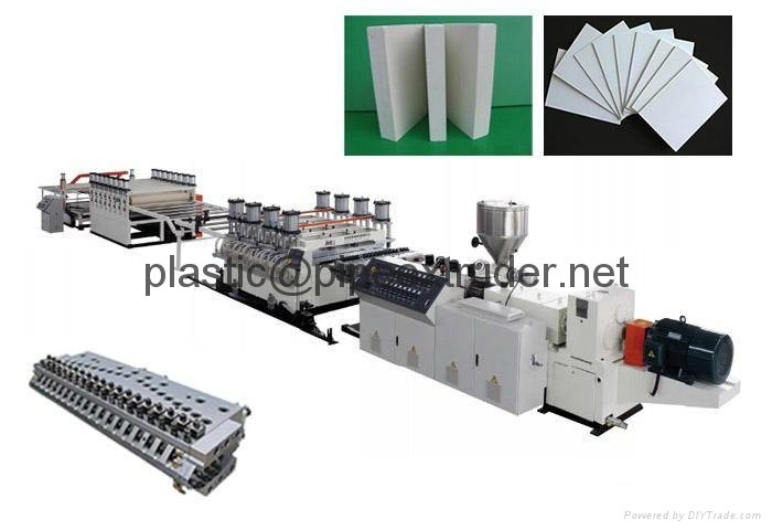 PVC Crust Foam Board Production line-Extrusion Line-PVC Board Machinery
