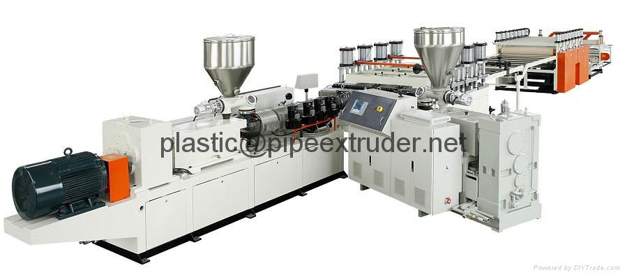 PVC Crust Foam Board Production line-Extrusion Line-PVC Board Machinery 3