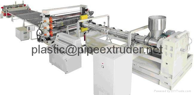  PE/PC/PP Hollow Grid Sheet Extrusion  Line - Sheet Extrusion Production Line