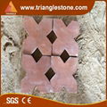Octangle with Cross Shape Handmade Terracotta Tile 