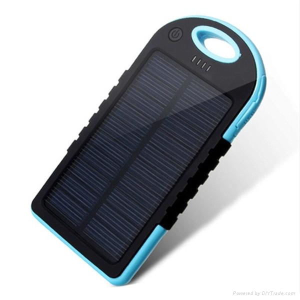 4000mah Rechargeable Solar Power Bank with LED Light YHM4 YH