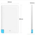 2200mah 4000mah Corporate Gifts Credit Card Power Bank 3