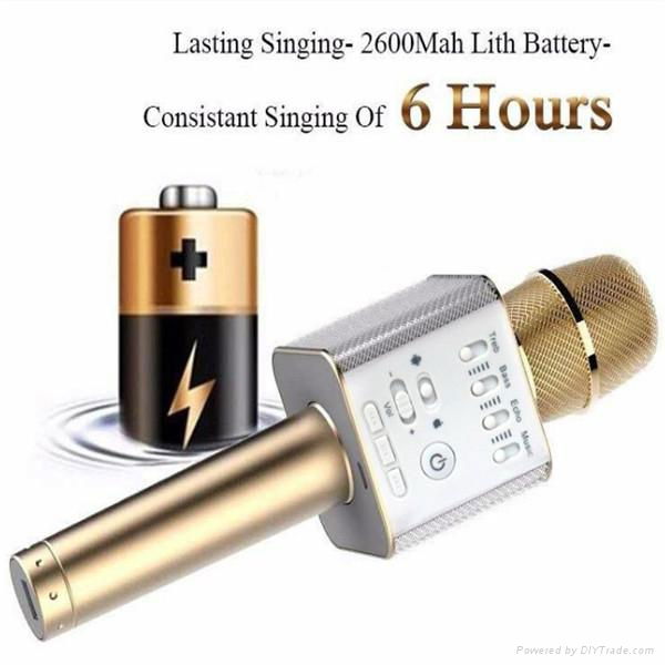 Wireless Portable Karaoke Microphone 2600mah 5