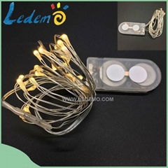 2032 battery copper wire light