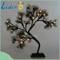 Popular decoration 3AA battery mini tree