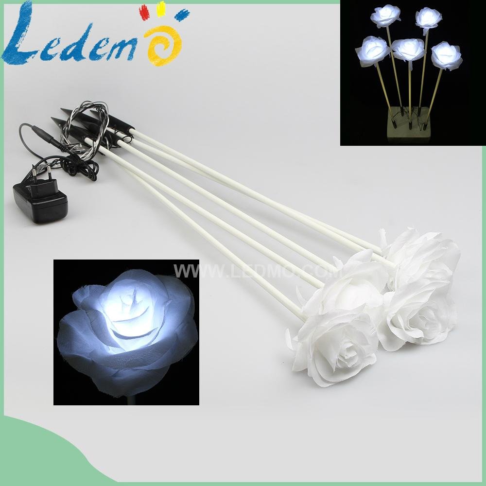 Outdoor use project decoration insert flower light