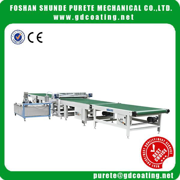 UV Curtain Coater for MDF/Melamine Board with High Glossy