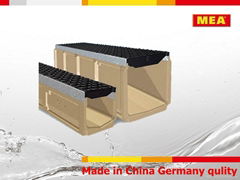 MEA Polymer Concrete Channel  trench drain polymer concrete channel