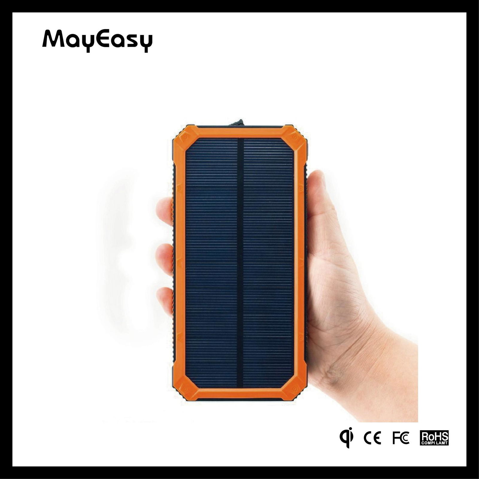 2017 trending products solar charger power bank 20000mah portable power bank 500