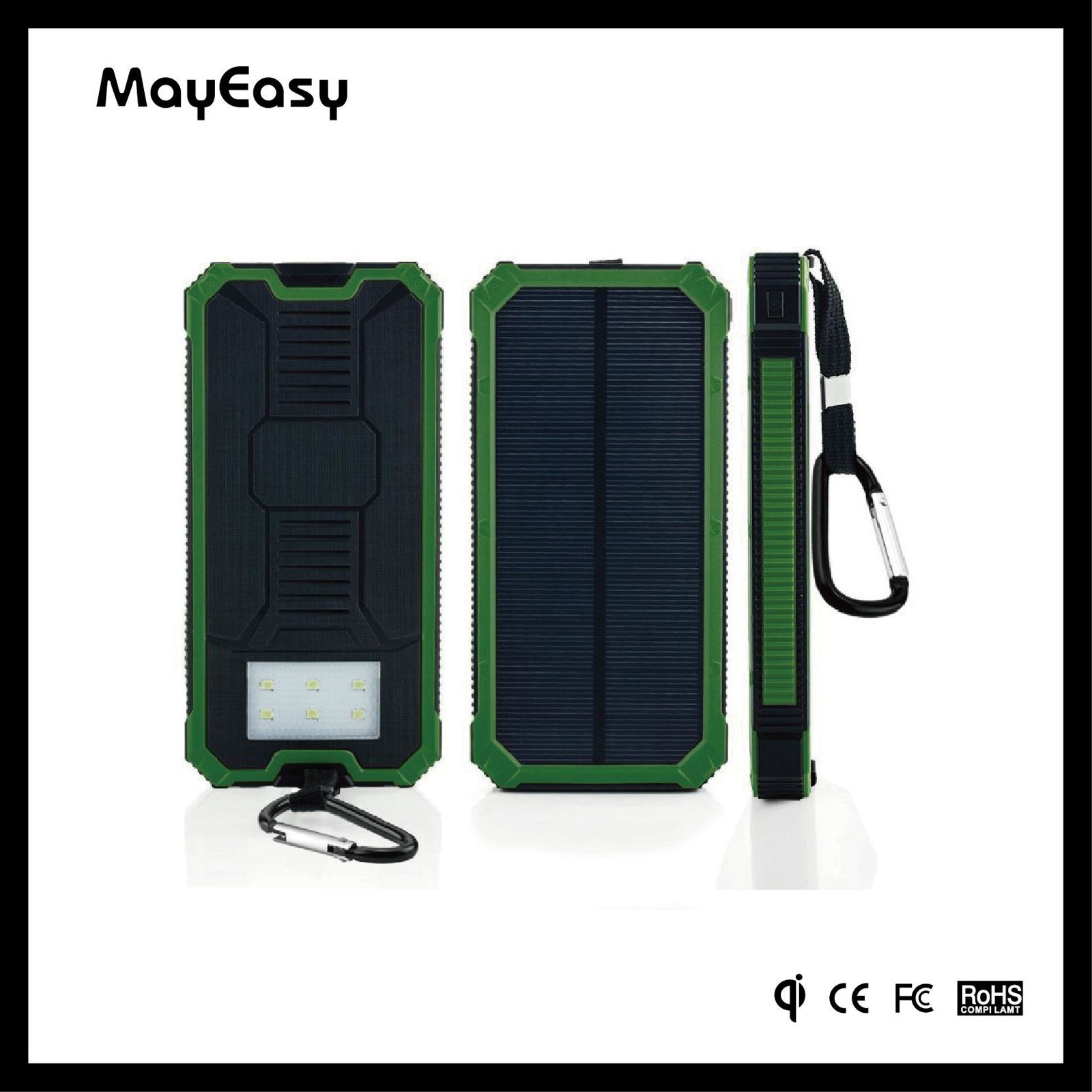 2017 trending products solar charger power bank 20000mah portable power bank 500 3