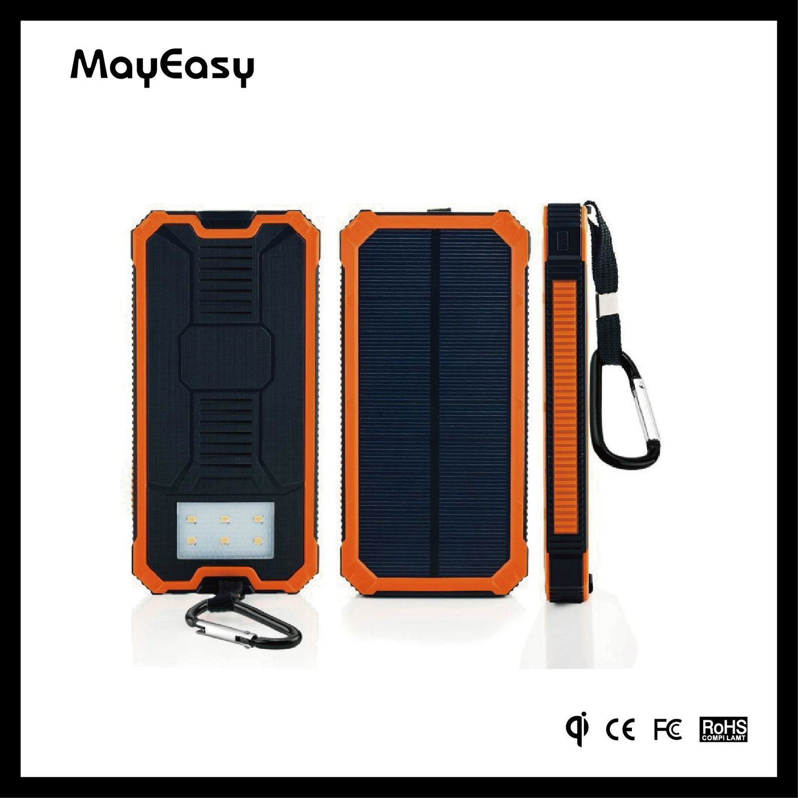 2017 trending products solar charger power bank 20000mah portable power bank 500 4