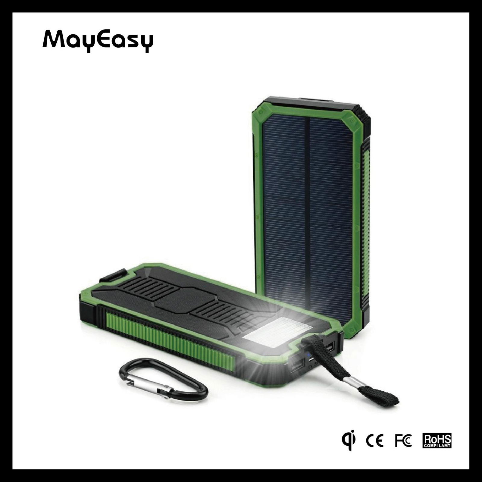 2017 trending products solar charger power bank 20000mah portable power bank 500 5
