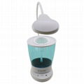 OHMAX Smart Self-cleaning Aquaponics Fish Tank With Hydroponic Pot & Desk Lamp 2