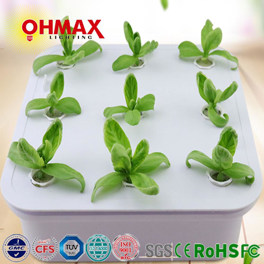 OHMAX 9 Pots Smart Hydroponic Planting Box