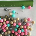 High Quality Colorful Large Round Ball Head Map Push Pin 3