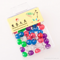 High Quality Colorful Large Round Ball Head Map Push Pin 2