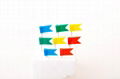 32mm Colored Flag Shaped Map Tracking Push Pin For Office 2