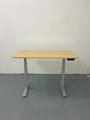 Dual motor electric sit stand height adjustable desk  5