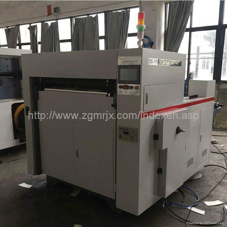 MR-850E Good price of paper cup die cutting creasing machine used for box making 4